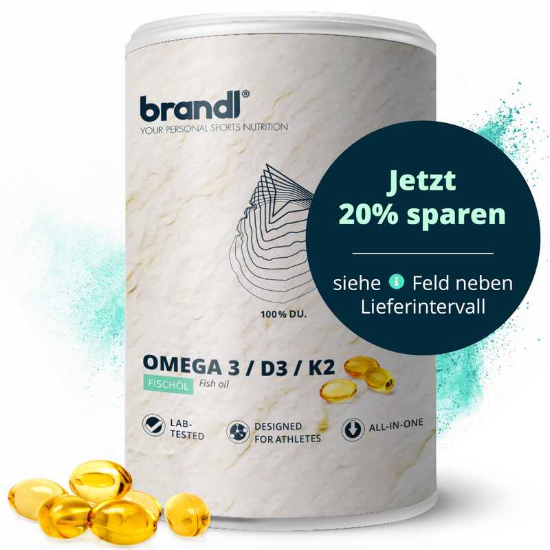 brandl® Omega 3 D3 K2 aus Fischöl